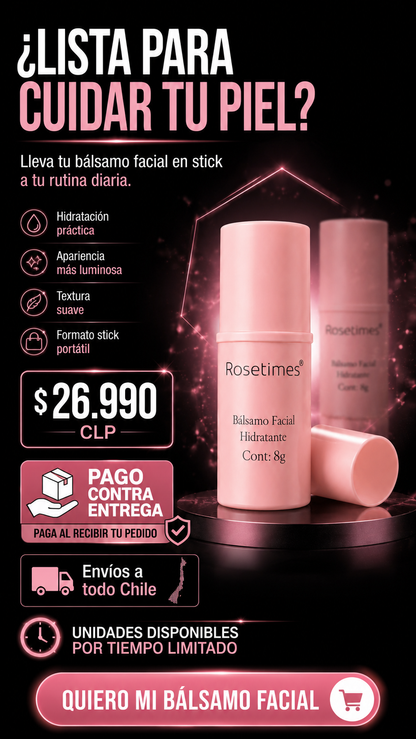 Bálsamo Facial Hidratante Antiarrugas