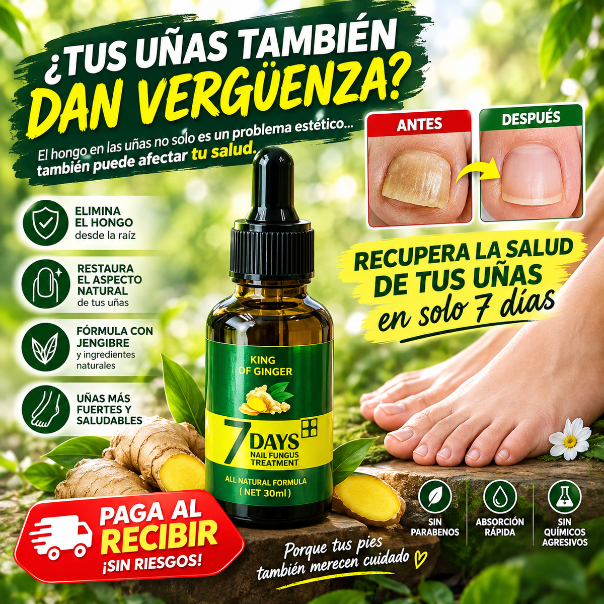 Nail Tonic-Tónico Para Uñas Antifúngico