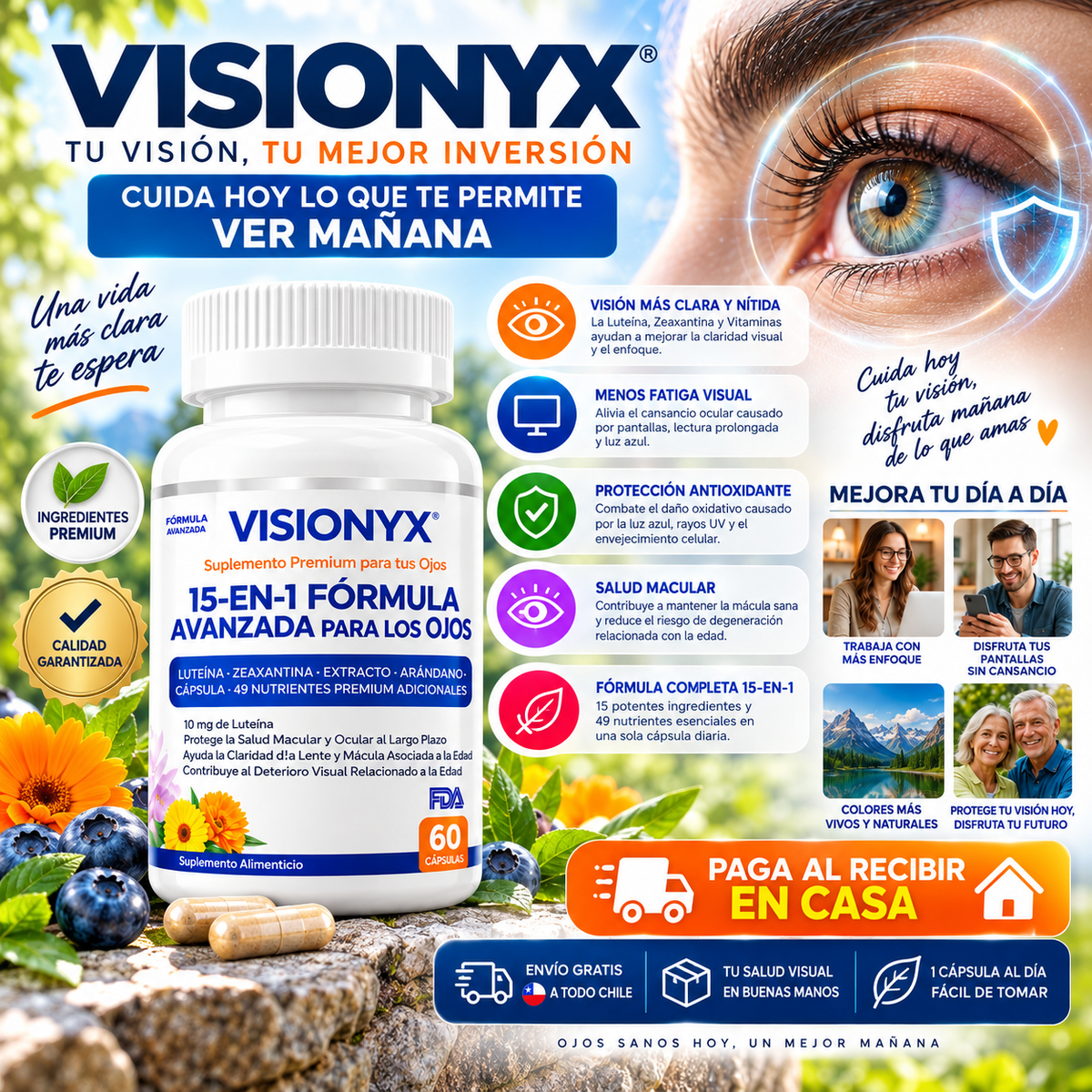 VISIONYX-VITAMINAS PARA OJOS